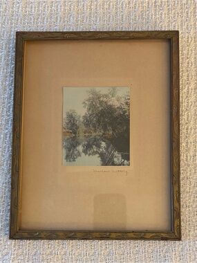 Vintage Signed Wallace Nutting